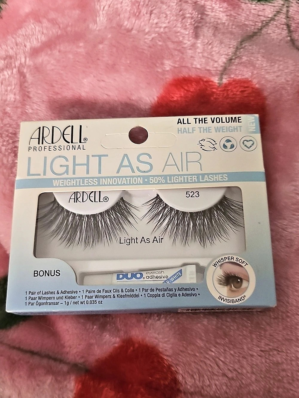 Ardell Light As Air False Eyelashes 523 NWT